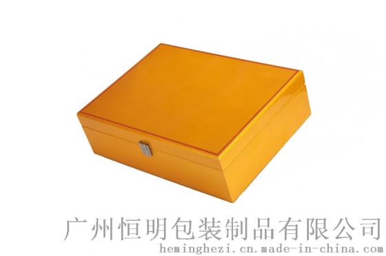 广州恒明包装普洱茶叶精美包装油漆盒子