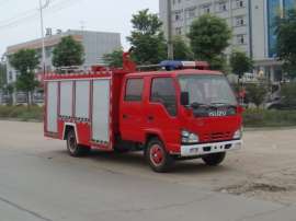 3-4吨水罐消防车