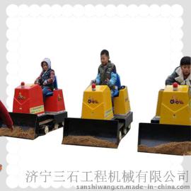 河南热销儿童游乐设备儿童推土机可以360度旋转