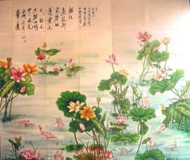 北京上海重庆陶瓷画瓷砖画彩瓷板画定做！