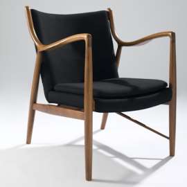 设计师沙发 实木沙发 北欧简约现代风格 Finn Juhl NV45 休闲沙发