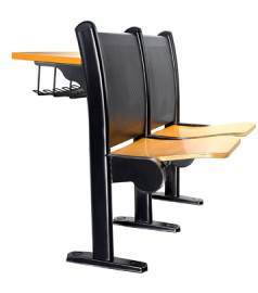 连排课桌椅阶梯教室排椅大学课桌椅教室排椅 DC-311A