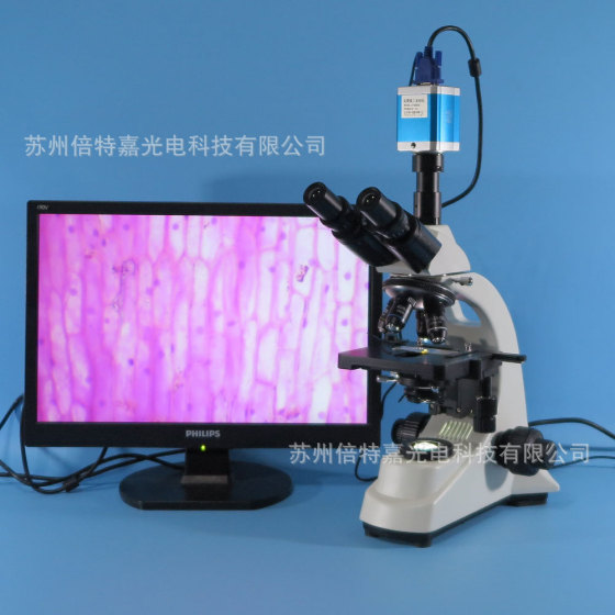 S500T-530HS型 三目生物显微镜生物镜厂家江苏生物显微镜