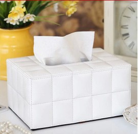 皮革酒店中号纸巾盒 欧式创意抽纸盒 厂家批发定做定制餐巾纸盒