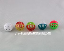 圆铃球/塑料玩具响球/宠物玩具球