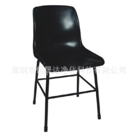 防静电钢塑凳 四脚加固圆凳 流水线员工凳 PP塑胶椅子 防静电注塑