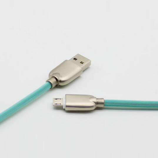 micro接口果冻色Q弹数据线 安卓USB数据线批发价格