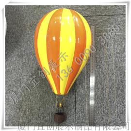 玻璃钢热气球30公分 商场开业庆典百货玻璃钢热气球装饰道具