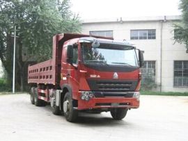 豪沃A7 380马力前四后八8x4自卸车