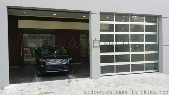 安徽汽车4S店透视门，铝合金提升门，铝合金翻板门