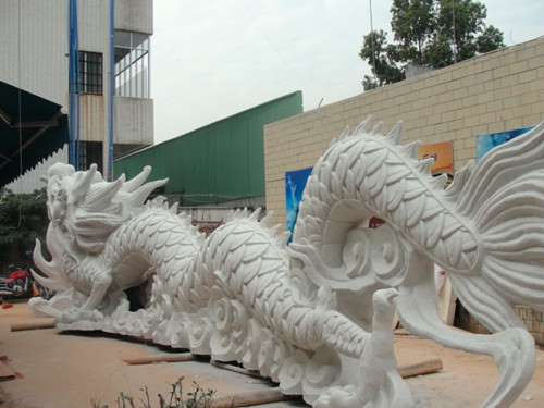 神话雕塑-玻璃钢神话雕塑-中国龙玻璃钢神话雕塑厂家