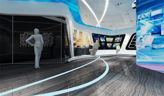 东莞汽车展厅设计公司 企业产品展厅装修设计 展览展厅定制设计