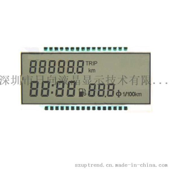 13个8字TN/HTN/STN/FSTN型笔段LCD液晶显示屏
