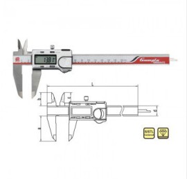 桂林广陆 卡尺 游标标卡尺 绝对原点数显卡尺