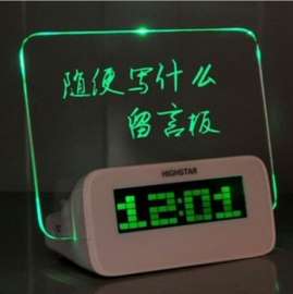 广州佛山湛江广告LED创意闹钟礼品定制
