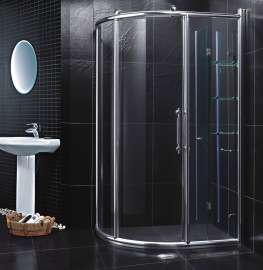 佛山浴室厂家 供应优质铝合金刀型内配豪华置物架浴室LR038