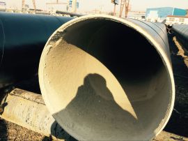 污水排放管道水泥砂浆防腐螺旋钢管