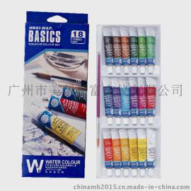 美邦EW系列 学生级套装水彩画颜料EW1806C
