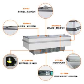 广州安德利制冷设备卧式岛柜CDG-WS-A1