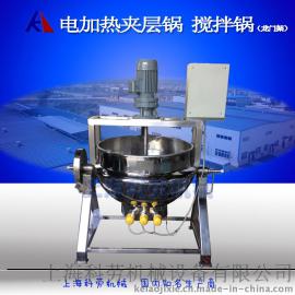 上海多功能不锈钢电加热搅拌夹层锅品质保证 使用方便