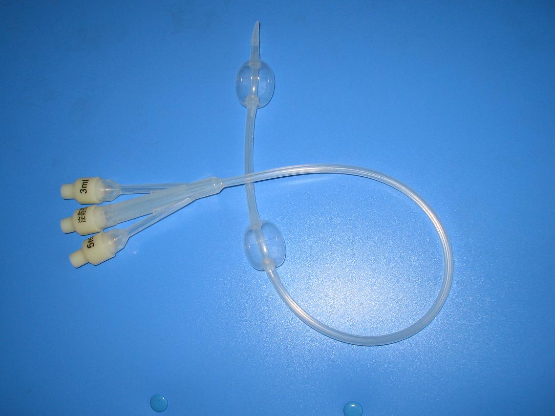硅胶球囊尿道导管