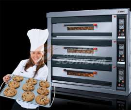赛思达厂家现货供应NFD-90F三层九盘电烤箱、 商用电烤箱价格