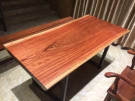 烘干巴花实木大板 适用于家具 办公桌 会议桌 茶盘 书画案等