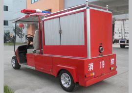朗迈LM-2N1T带1吨水罐电动消防车, 微型社区消防车