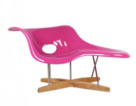 时尚创意玻璃钢实木脚架 不锈钢休闲椅 单人沙发异形躺椅 贵妃椅
