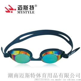 迈斯特2016新款电镀泳镜 成人新款泳镜 游泳眼镜批发 泳镜