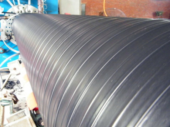 聚乙烯塑钢排污管设备 HDPE埋地排水管生产线