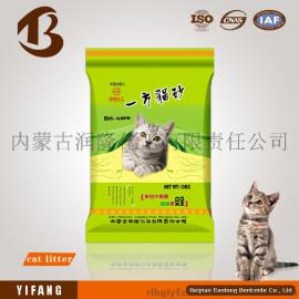 一方膨润土结团球形猫砂