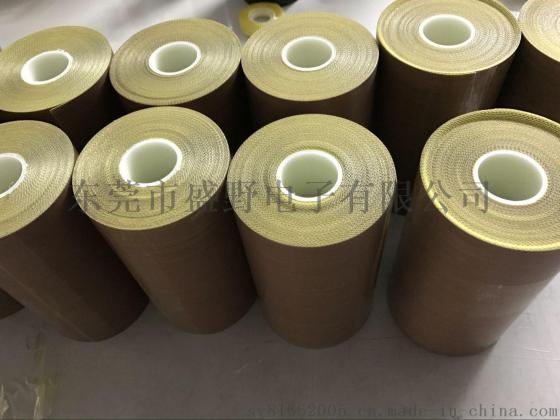 不粘涂层的玻璃纤维胶带Non-stick PTFE Coated fiberglass adhesive Tape with