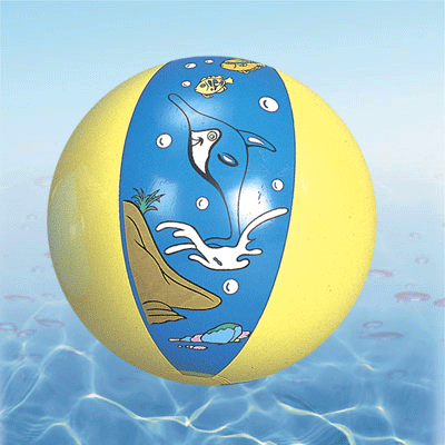 充气阳光沙滩球（＃30187）