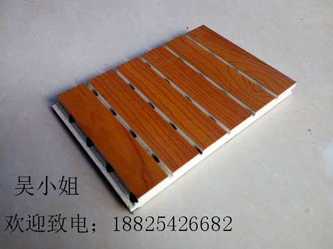 防火槽木吸音板/环保木质吸音板价格