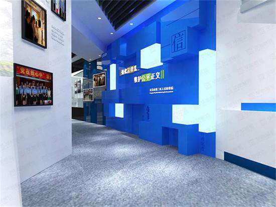 企业产品展厅装修设计 东莞广州主题展厅定制设计 展厅设计模型