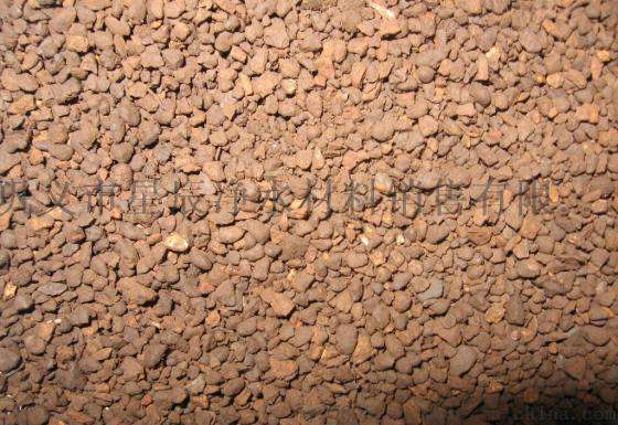 北京锰砂滤料30%含量除铁除锰效果