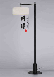深圳中式灯具  宴会厅全铜新中式落地灯 典雅中式灯具厂家