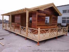 青岛皇家实木建造木屋