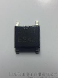 佳讯电子SDJX超薄贴片快恢复桥堆ES4J/4A600V