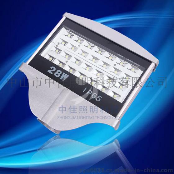 LED28W路灯头厂家批发，型材平板路灯质保2年