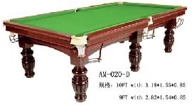 美式台球桌（AM-020-D）