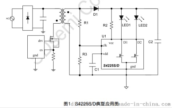 芯飞凌S4225调色温方案分享 8-36W隔离非隔离通用