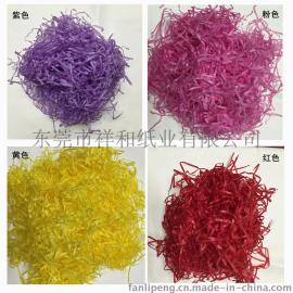东莞厂家生产纸丝 包装彩色纸丝、碎纸条、拉菲草纸丝 填充纸丝