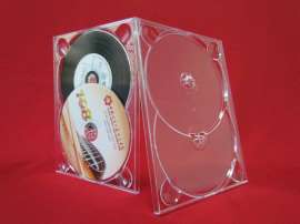 7mm 透明2片装DVD托盘（SS036）