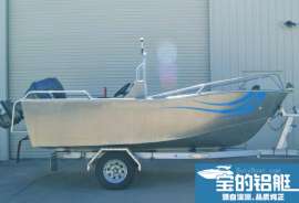 宝的快艇 4.6米全铝合金艇 铝镁合金路亚艇 铝合金钓鱼艇speedboat 4.6 meters all-aluminum alloy boat