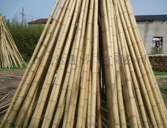 FD-1612127加工直径90-100mm自然洗白竹竿