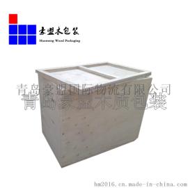 木托盘包装箱规格任意定做 厂家专业生产青岛港出口包装木箱