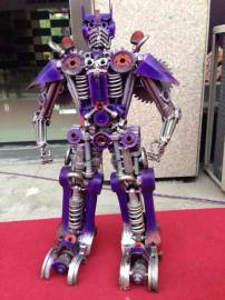杭州高科技变形金刚机器人模型1-13米展览道具专业订做厂家