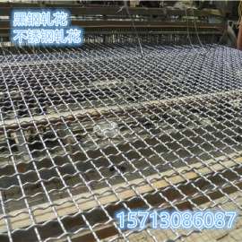 引润丝网厂供应现货黑钢丝轧花网 镀锌网 养猪网